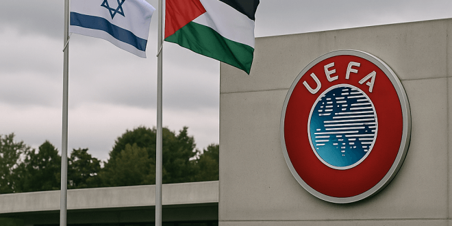 UEFA sospensione Israele: cresce la tensione prima del voto 1 UEFA sospensione Israele Gaza: possibili esclusioni delle squadre israeliane