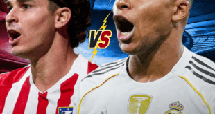 Risultato Atletico Madrid - Real Madrid 5-2 al Metropolitano, Alvarez protagonista con doppietta, derby di Liga 2025.