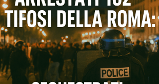 Scontri a Nizza prima di Nizza vs Roma di Europa League, arrestati 102 tifosi della Roma