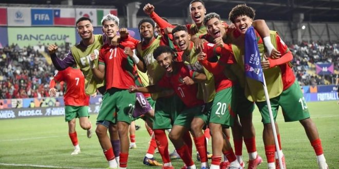 Marocco batte Francia U20 e vola in finale mondiale contro l’Argentina 1 La nazionale del Marocco U20 festeggia la vittoria contro la Francia ai rigori e vola in finale della Coppa del Mondo in Cile