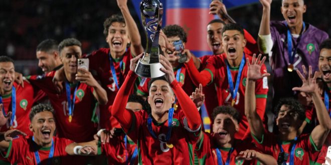 Marocco campione del mondo U20: notte storica a Santiago 1 La nazionale del Marocco U20 solleva la Coppa del Mondo dopo la vittoria 2-0 contro l’Argentina a Santiago del Cile.