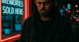 Leonardo DiCaprio in primo piano nel film Una battaglia dopo l'altra diretto da Paul Thomas Anderson